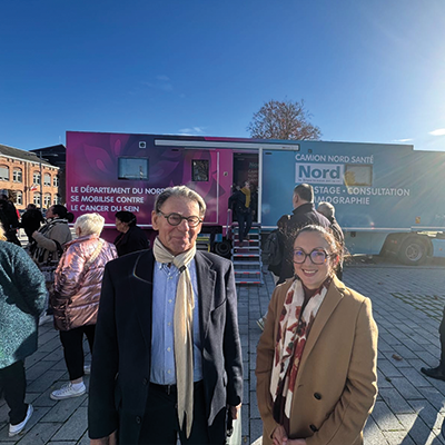 Inauguration du Camion Nord Santé